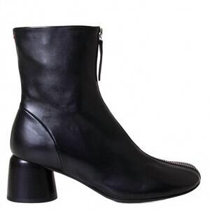 NEW HALMANERA women's anna 17 leather boot in black